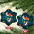 Cat Galaxy Christmas Ceramic Ornament Xmas Holiday Patterns - Wonder Print Shop