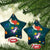 Cat Galaxy Christmas Ceramic Ornament Xmas Holiday Patterns - Wonder Print Shop