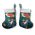 Cat Galaxy Christmas Stocking Xmas Holiday Patterns - Wonder Print Shop