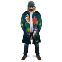 Cat Galaxy Christmas Cloak Xmas Holiday Patterns - Wonder Print Shop
