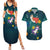 Cat Galaxy Christmas Couples Matching Summer Maxi Dress and Hawaiian Shirt Xmas Holiday Patterns - Wonder Print Shop