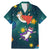 Cat Galaxy Christmas Family Matching Mermaid Dress and Hawaiian Shirt Xmas Holiday Patterns - Wonder Print Shop