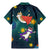 Cat Galaxy Christmas Family Matching Mermaid Dress and Hawaiian Shirt Xmas Holiday Patterns - Wonder Print Shop
