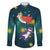 Cat Galaxy Christmas Family Matching Off Shoulder Maxi Dress and Hawaiian Shirt Xmas Holiday Patterns - Wonder Print Shop