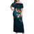 Cat Galaxy Christmas Family Matching Off Shoulder Maxi Dress and Hawaiian Shirt Xmas Holiday Patterns - Wonder Print Shop