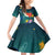 Cat Galaxy Christmas Family Matching Off Shoulder Short Dress and Hawaiian Shirt Xmas Holiday Patterns - Wonder Print Shop