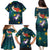 Cat Galaxy Christmas Family Matching Puletasi and Hawaiian Shirt Xmas Holiday Patterns - Wonder Print Shop