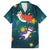 Cat Galaxy Christmas Family Matching Short Sleeve Bodycon Dress and Hawaiian Shirt Xmas Holiday Patterns - Wonder Print Shop