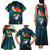 Cat Galaxy Christmas Family Matching Tank Maxi Dress and Hawaiian Shirt Xmas Holiday Patterns - Wonder Print Shop