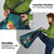Cat Galaxy Christmas Grocery Bag Xmas Holiday Patterns - Wonder Print Shop