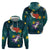 Cat Galaxy Christmas Hoodie Xmas Holiday Patterns - Wonder Print Shop