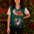 Cat Galaxy Christmas Knitted V-Neck Vest Xmas Holiday Patterns - Wonder Print Shop