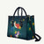 Cat Galaxy Christmas Leather Bag Xmas Holiday Patterns - Wonder Print Shop