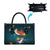 Cat Galaxy Christmas Leather Bag Xmas Holiday Patterns - Wonder Print Shop