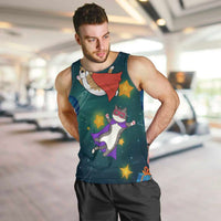 Cat Galaxy Christmas Men Tank Top Xmas Holiday Patterns - Wonder Print Shop