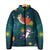 Cat Galaxy Christmas Padded Jacket Xmas Holiday Patterns - Wonder Print Shop