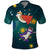 Cat Galaxy Christmas Polo Shirt Xmas Holiday Patterns - Wonder Print Shop
