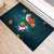 Cat Galaxy Christmas Rubber Doormat Xmas Holiday Patterns - Wonder Print Shop
