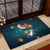 Cat Galaxy Christmas Rubber Doormat Xmas Holiday Patterns - Wonder Print Shop