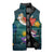 Cat Galaxy Christmas Sleeveless Puffer Jacket Xmas Holiday Patterns - Wonder Print Shop