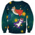Cat Galaxy Christmas Sweatshirt Xmas Holiday Patterns - Wonder Print Shop