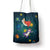 Cat Galaxy Christmas Tote Bag Xmas Holiday Patterns - Wonder Print Shop