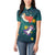 Cat Galaxy Christmas Women Polo Shirt Xmas Holiday Patterns - Wonder Print Shop