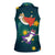 Cat Galaxy Christmas Women Sleeveless Polo Shirt Xmas Holiday Patterns - Wonder Print Shop