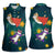 Cat Galaxy Christmas Women Sleeveless Polo Shirt Xmas Holiday Patterns - Wonder Print Shop