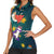 Cat Galaxy Christmas Women Sleeveless Polo Shirt Xmas Holiday Patterns - Wonder Print Shop