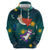 Cat Galaxy Christmas Zip Hoodie Xmas Holiday Patterns - Wonder Print Shop