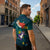 Cat Galaxy Christmas Zipper Polo Shirt Xmas Holiday Patterns - Wonder Print Shop