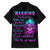 Warning Kinda Crazy Skull Family Matching Summer Maxi Dress and Hawaiian Shirt - Wonder Print Shop