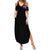 Warning Kinda Crazy Skull Family Matching Summer Maxi Dress and Hawaiian Shirt - Wonder Print Shop