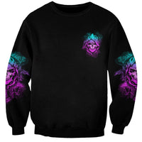 Warning Kinda Crazy Skull Sweatshirt - Wonder Print Shop