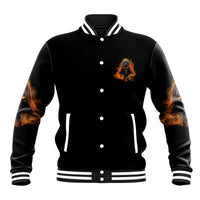 My Give A F Reaper Fire All Baseball Jacket - Wonder Print Shop