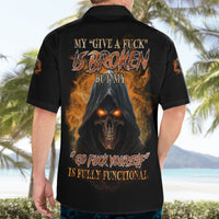 My Give A F Reaper Fire All Hawaiian Shirt - Wonder Print Shop