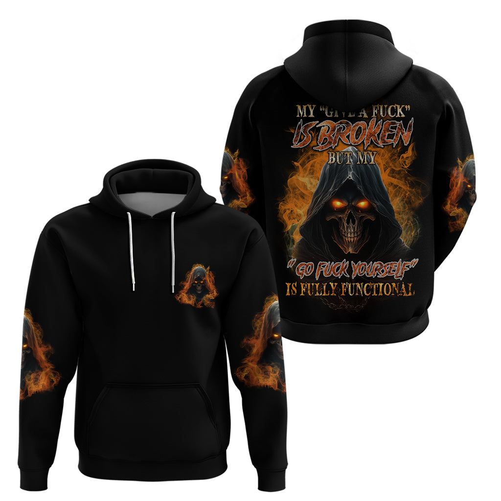 My Give A F Reaper Fire All Hoodie - Wonder Print Shop