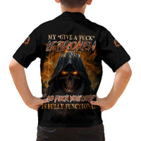 My Give A F Reaper Fire All Kid Hawaiian Shirt - Wonder Print Shop