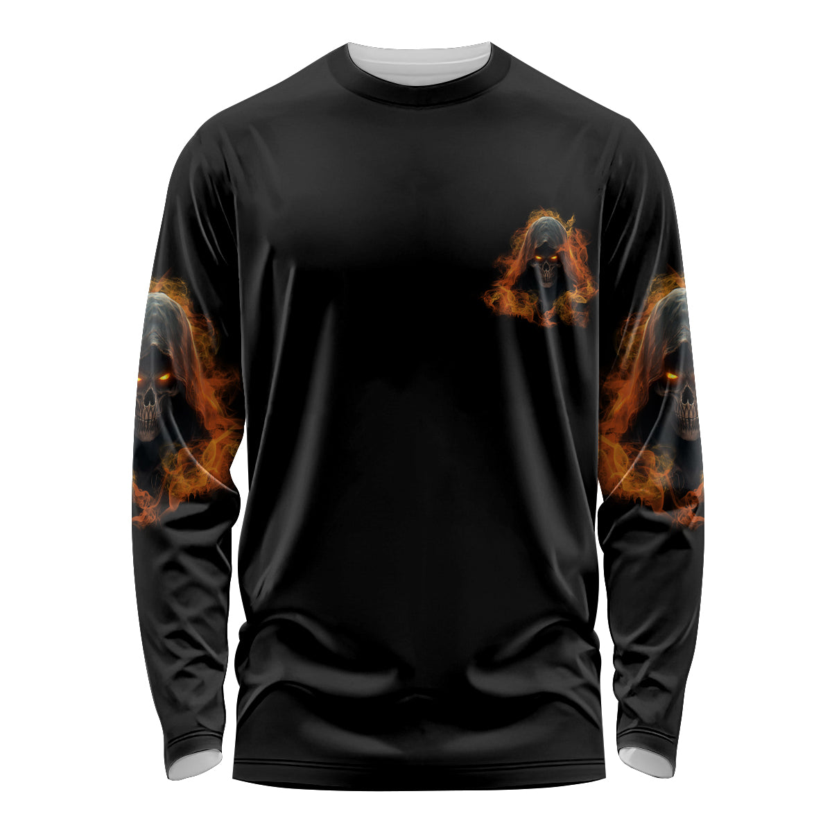 My Give A F Reaper Fire All Long Sleeve Shirt - Wonder Print Shop