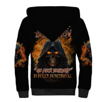 My Give A F Reaper Fire All Sherpa Hoodie - Wonder Print Shop