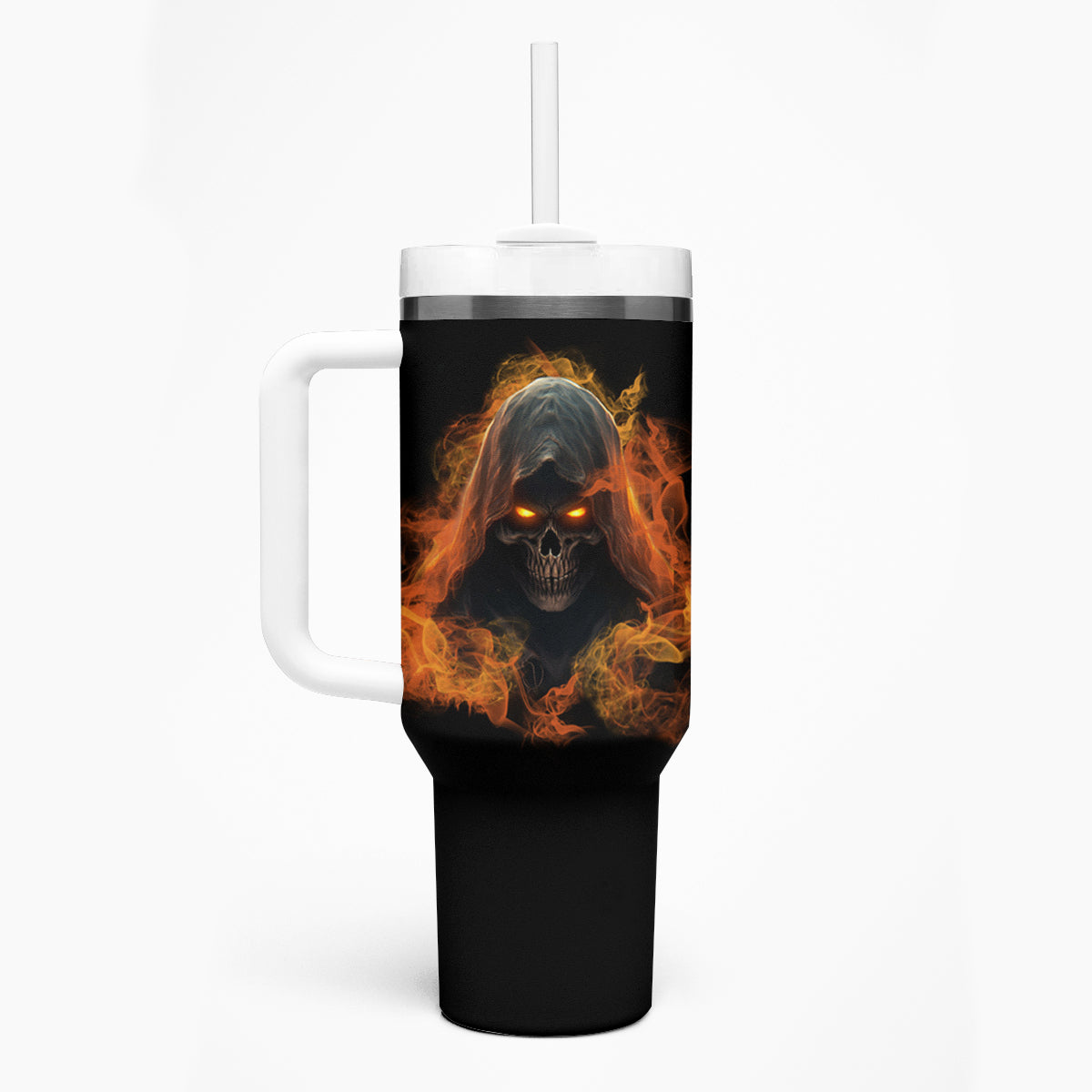 My Give A F Reaper Fire All Tumbler With Handle - Wonder Print Shop