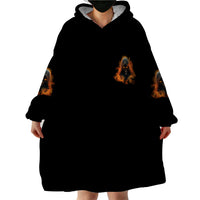 My Give A F Reaper Fire All Wearable Blanket Hoodie - Wonder Print Shop