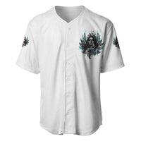 I Am The Storm Sugar Skull Baseball Jersey - Wonder Print Shop