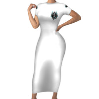 I Am The Storm Sugar Skull Family Matching Short Sleeve Bodycon Dress and Hawaiian Shirt - Wonder Print Shop