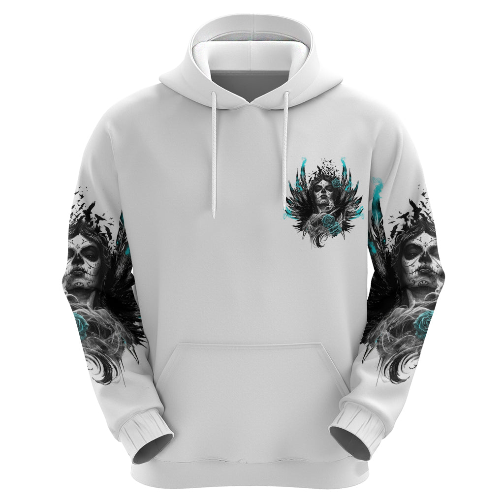 I Am The Storm Sugar Skull Hoodie - Wonder Print Shop