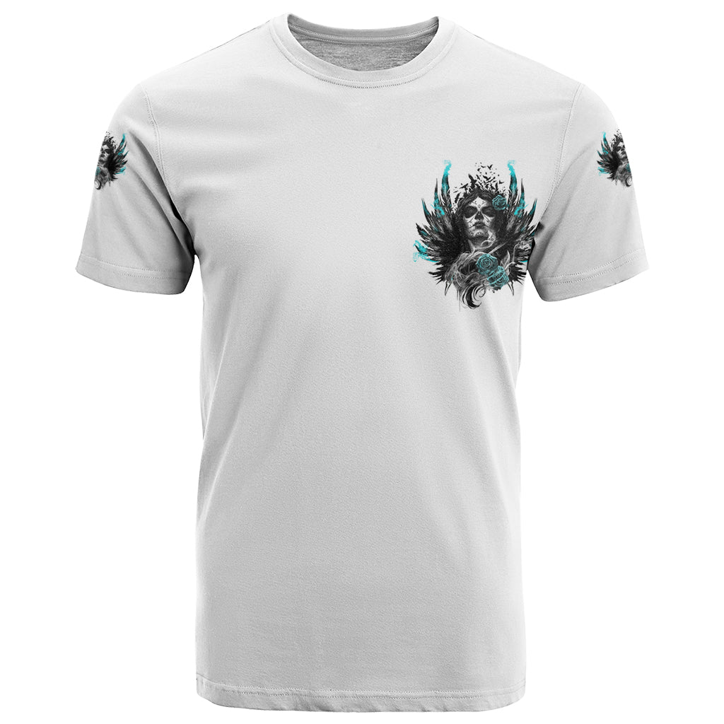 I Am The Storm Sugar Skull T Shirt - Wonder Print Shop