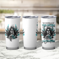 I Am The Storm Sugar Skull Tumbler Cup - Wonder Print Shop