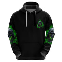 I'm Never Alone My Demons Are With Me 24/7 Hoodie - Wonder Print Shop