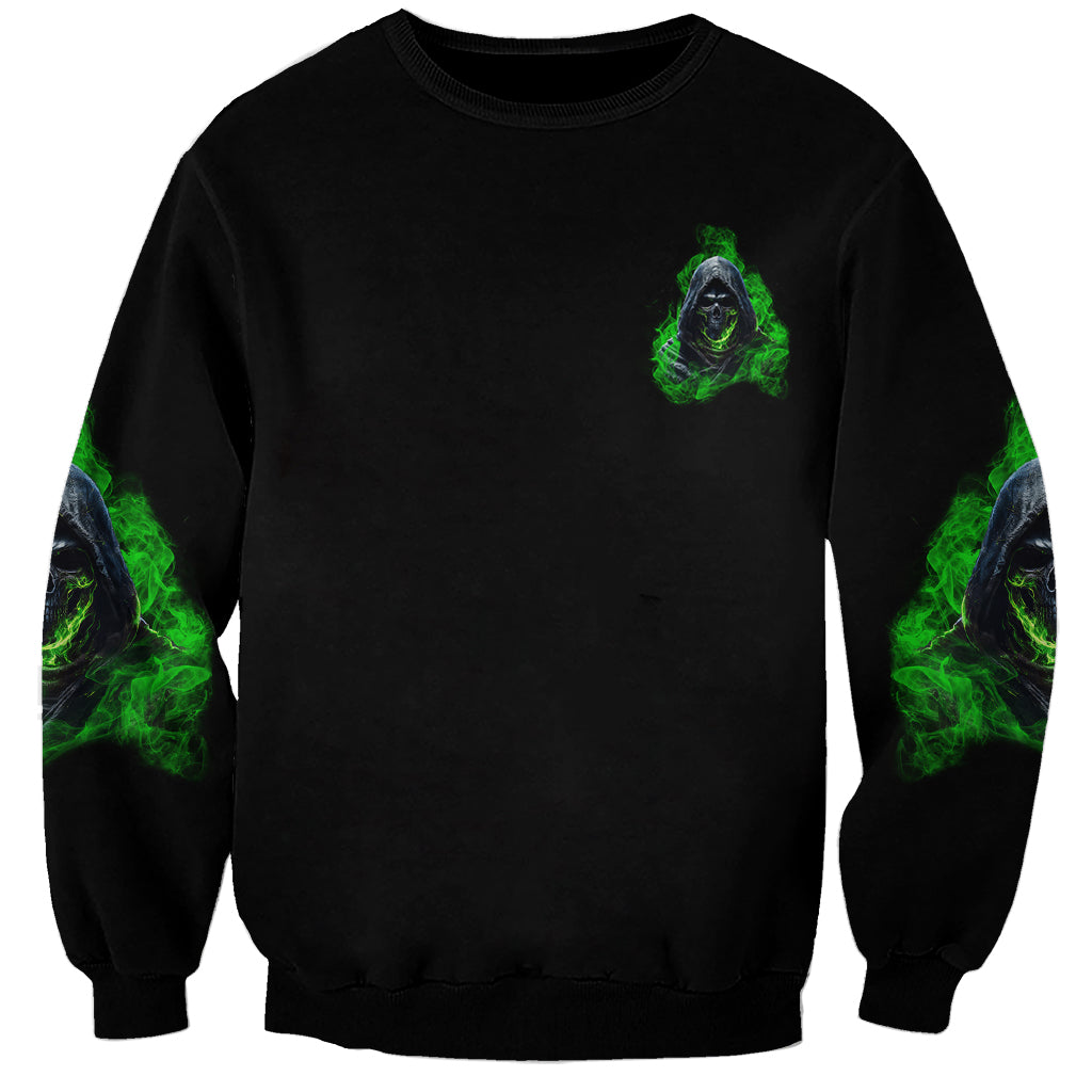 I'm Never Alone My Demons Are With Me 24/7 Sweatshirt - Wonder Print Shop